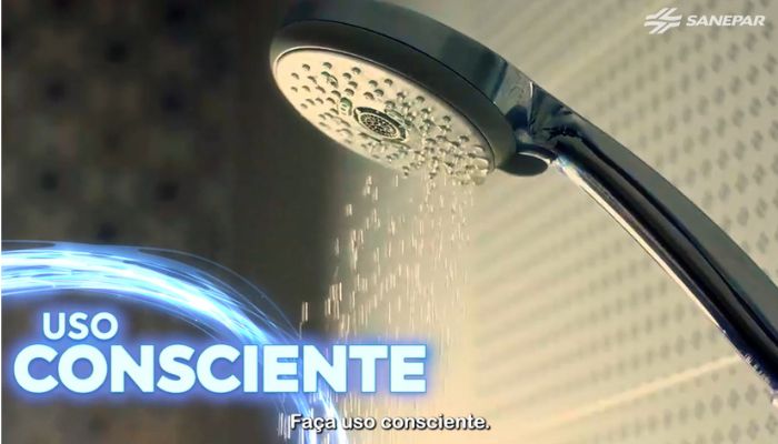  Nova campanha da Sanepar chama atenção para crise climática e uso consciente da água